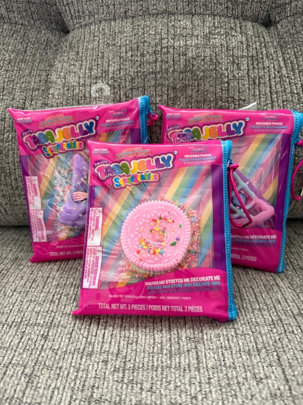 3 Taba squishy packs